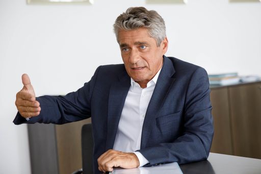  FPÖ-Klubobmann Herwig Mahr im Gespräch