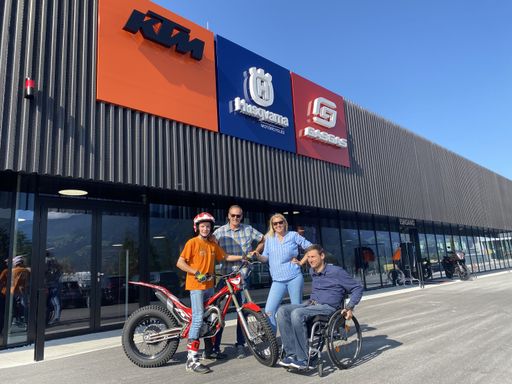 Vorschau Bild von Jungtalent Philipp Schmidt startet ab sofort in der
Trial ÖM auf einer GasGas vom Kinishop Tirol