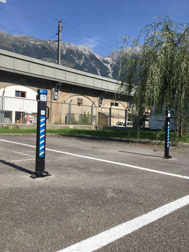  Beispiel für die Bewirtschaftung einer freien Parkfläche mit
CAMPPA-Ladesäulen