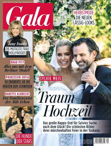 GALA Cover 40/2020 (EVT: 24. September 2020) / Weiterer Text über
ots und www.presseportal.de/nr/6106 / Die Verwendung dieses Bildes
ist für redaktionelle Zwecke honorarfrei. Veröffentlichung bitte
unter Quellenangabe: "obs/Gruner+Jahr, Gala"