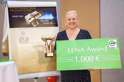 Vorschau Bild von Platz 1 in der Kategorie Digitalisierung im
Training: Mag. Christine Knotek