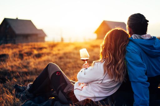 Vorschau Bild von Genuss des herbstlichen Sonnenuntergangs bei der Peterbauerhütte
in Rennweg