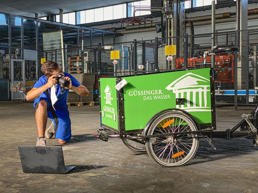 Online-Auktion Güssinger, Lastenfahrrad