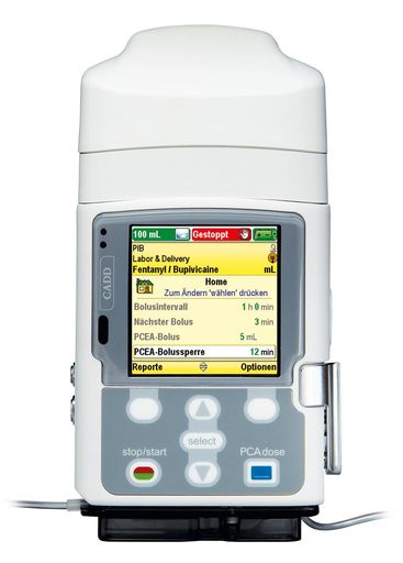 Das Smiths Medical Schmerzmanagement System mit drahtloser
Kommunikation / CADD Solis v4.2 / Weiterer Text über ots und
www.presseportal.de/nr/134216 / Die Verwendung dieses Bildes ist für
redaktionelle Zwecke honorarfrei. Veröffentlichung bitte unter
Quellenangabe: "obs/(C) Smiths Medical"