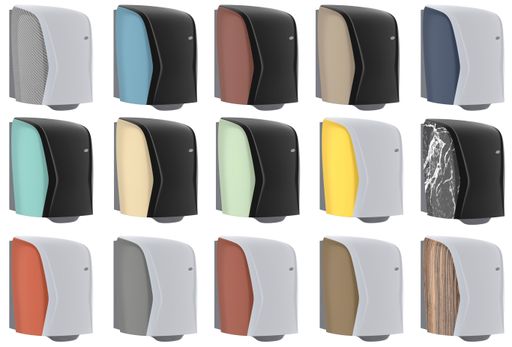 Vorschau Bild von 1.000 Designs je Spendertyp sollen Hygiene
attraktiv machen