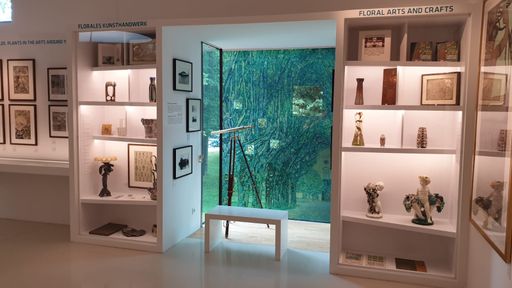 Vorschau Bild von Einblick in die Sonderschau im Gustav Klimt-Zentrum
am Attersee, 2020