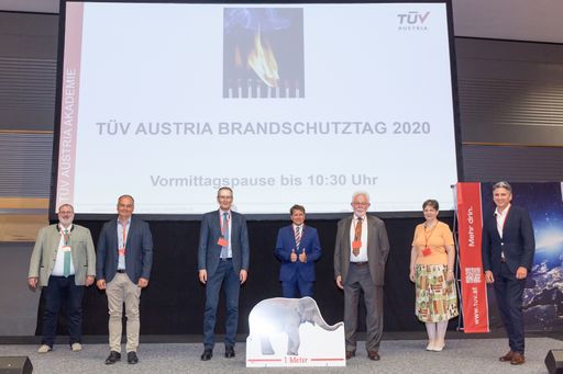 Die Experten am TÜV AUSTRIA Brandschutztag 2020