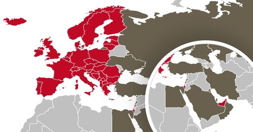 Vorschau Bild von In diesen Ländern ist die AOP Orphan Gruppe aktiv.