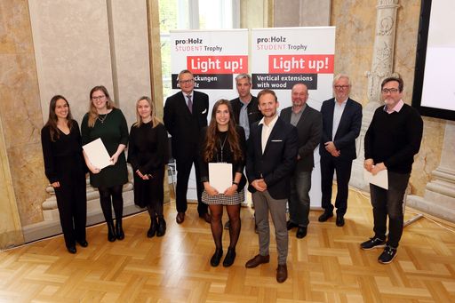 proHolz Student Trophy 2020: Wie Wien
Gemeindebauten aufstocken kann