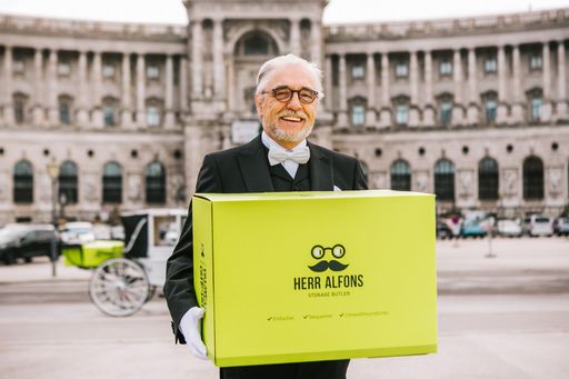 Storage-Butler Herr Alfons startet in Wien
