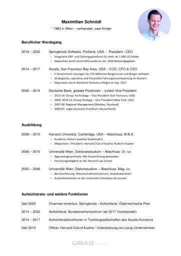 Vorschau Bild von CV Maximilian Schnödl