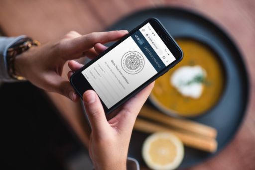 Vorschau Bild von Unsere einfache Registrierung verspricht Schnelligkeit und
Sicherheit für Gastronom und Gäste