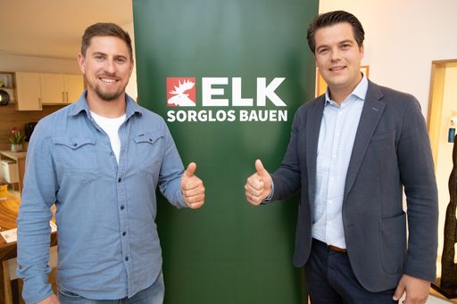 Max Franz und Thomas Scheriau (ELK Geschäftsführer)
freuen sich auf die Zusammenarbeit