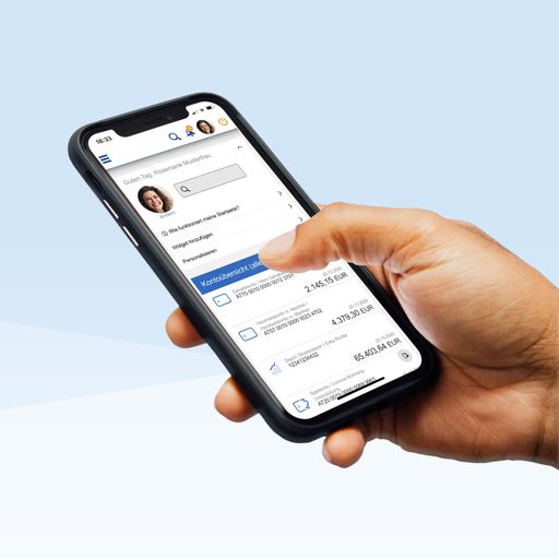Vorschau Bild von Layout des Volksbank hausbanking - beste Banking App