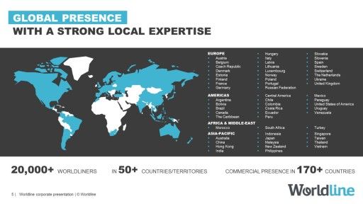  Worldline Internationale Präsenz mit lokaler Expertise