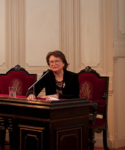 Univ.-Prof. Dr. Beatrix Volc-Platzer bei der
Jahreshauptversammlung der Gesellschaft der Ärzte in Wien
