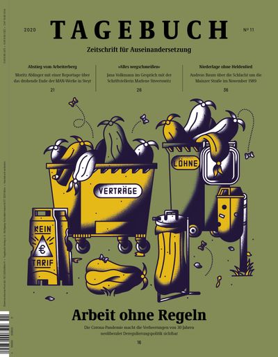 Bild zu OTS - Das Cover der aktuellen TAGEBUCH-Ausgabe