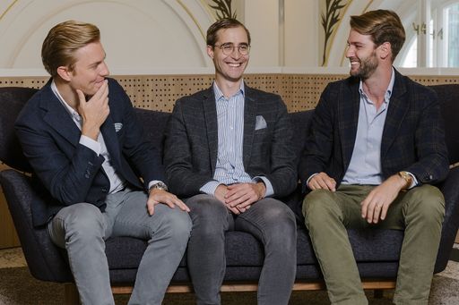Lukas Müller, Paul Brezina und Tobias Leodolter
sorgen für gute Stimmung bei Immobilienanlegern und Investoren.