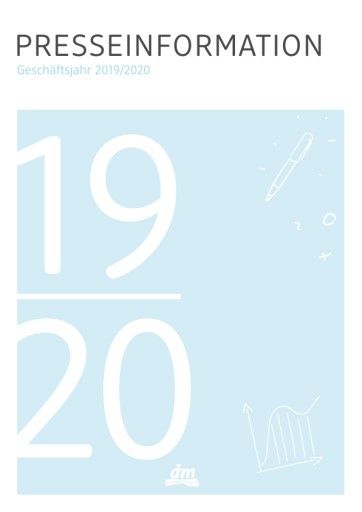 Vorschau Bild von Bilanzzahlen Geschäftsjahr 2019/20