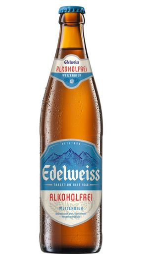 Das Edelweiss Alkoholfrei holte sich Gold in der
Kategorie „Non-alcoholic Hefeweizen“.