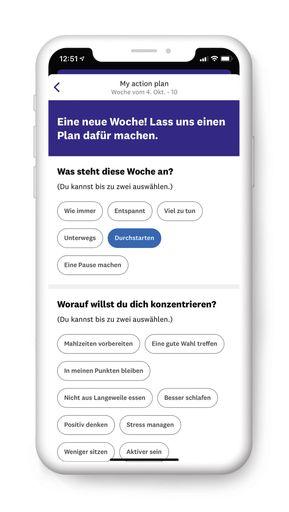 Screenshot WW App: Aktionsplan meinWW+ / Abdruck für
redaktionelle Zwecke honorafrei bei Nennung der Quelle WW und im
Zusammenhang mit dem meinWW+-Programm. / Weiterer Text über ots und
www.presseportal.de/nr/43545 / Die Verwendung dieses Bildes ist für
redaktionelle Zwecke honorarfrei. Veröffentlichung bitte unter
Quellenangabe: "obs/WW Deutschland"