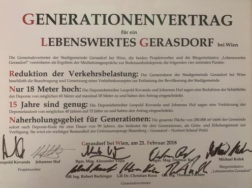 Generationenvertrag für ein lebenswertes Gerasdorf