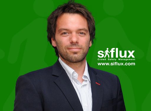  Martin Bardy, Geschäftsführer von siflux - Crowd
Safety Management.