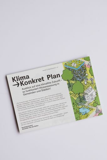 Vorschau Bild von Der KlimaKonkret-Plan ergeht in diesen Tagen an
alle österreichischen Städte und Gemeinden.