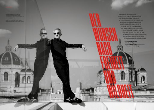 Vorschau Bild von Christoph Waltz – Foto: Peter Rigaud, Produktion:
MAX Magazin / Martin Luigi