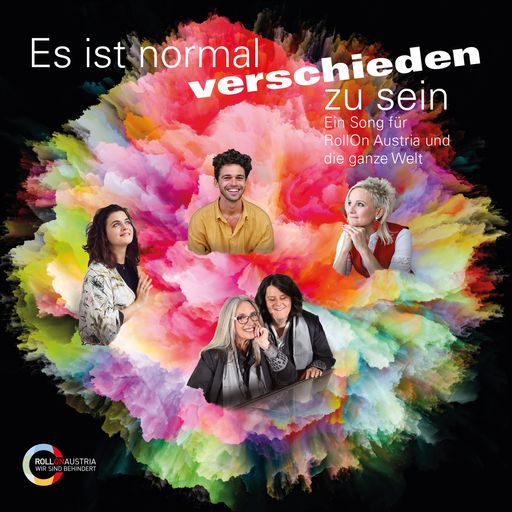 Vorschau Bild von Das Cover des neuen Songs für RollOn Austria.
Wildbild/Meissnitzer Band; Philine Homann/Rafael Haider; Tobias
Rachl/Ronja Forcher; Fotostudio Meister/Seiwald & Topf