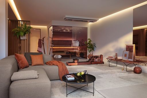 Wellness - ganz privat / In Coronazeiten: So hat man entspannte
Momente in der Sauna ganz für sich allein / Mit einer Sauna und
einer gemütlichen Sitzecke entsteht ein Ort der Ruhe und Entspannung
im eigenen Haus. / Weiterer Text über ots und
www.presseportal.de/nr/80312 / Die Verwendung dieses Bildes ist für
redaktionelle Zwecke honorarfrei. Veröffentlichung bitte unter
Quellenangabe: "obs/KLAFS GmbH & Co. KG"