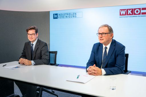 EU-Klimaziele: Pressegespräch mit
IV-Generalsekretär Christoph Neumayer und WKÖ-Generalsekretär
Karlheinz Kopf.