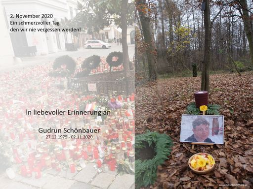  Die Asche der beim Terroranschlag in Wien getöteten
Frau (44) wurde im engsten Familien- und Freundeskreis in der Natur
beigesetzt.