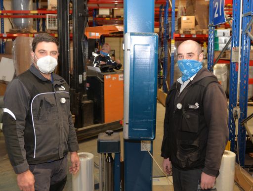 Frauenthal schützt Mitarbeiter mit innovativen
SAFEDI Abstandswarnern