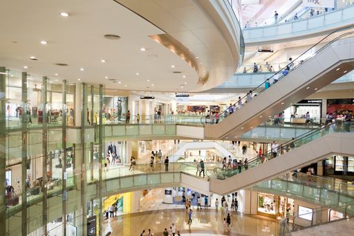  Shenzhen, China - August 14, 2011: The MixC, a
large shopping mall in Shenzhen, Guangdong province, China
