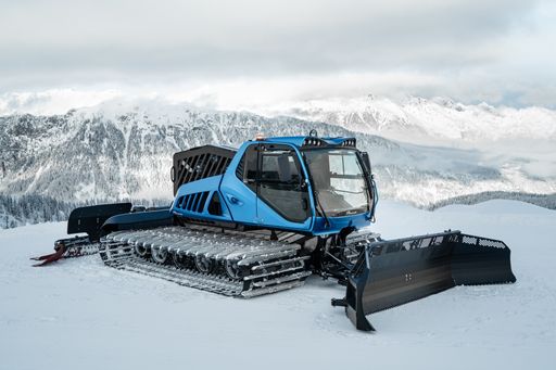 Weltpremiere: Der LEITWOLF h2 MOTION ist das erste
Pistenfahrzeug mit Wasserstoff-Technologie