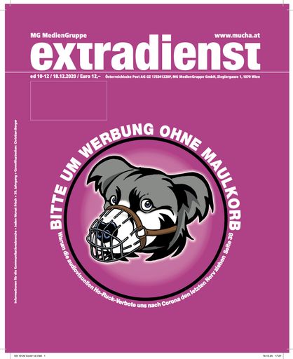  Cover ExtraDienst Ausgabe 10-12/20
