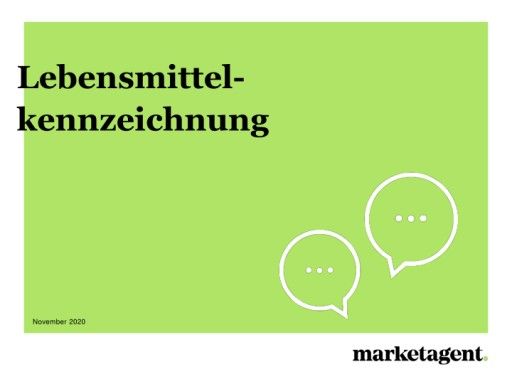 Vorschau Bild von Ergebnisbericht Marketagent Umfrage zu Lebensmittelkennzeichnung