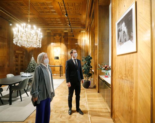 Präsentation Leopold Figl Saal im BKA. 18.12.2020,