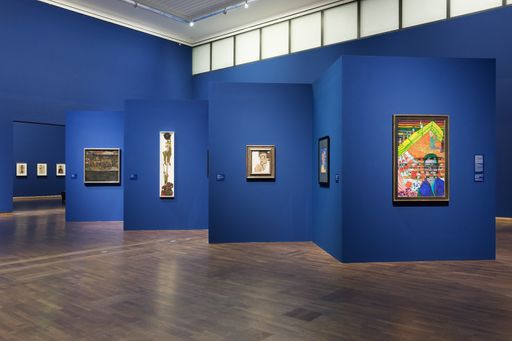 Vorschau Bild von Hundertwasser-Schiele. Imagine Tomorrow im Leopold
Museum. Ausstellungsansicht, Foto: (c) Lisa Rastl