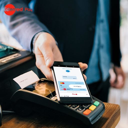Vorschau Bild von Mobile Bezahlung am NFC Terminal mit Edenred Pay