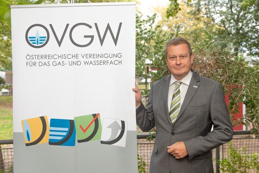 DI Michael Haselauer, designierter Präsident der
ÖVGW und Geschäftsführer der Netz Oberösterreich GmbH