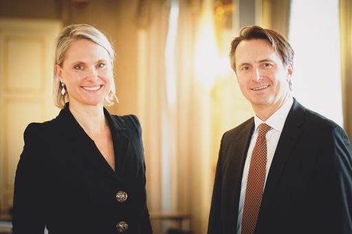  Alexandra Petermann und Stefan Hutter bilden das
operative Vorstandsteam der WSG