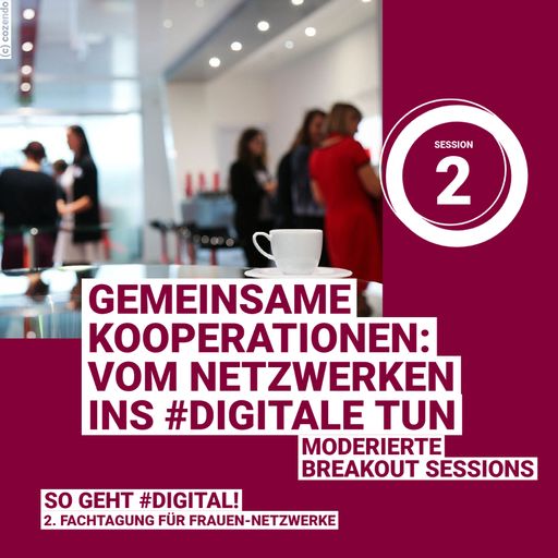 Vorschau Bild von Ankündigung der Session 2: Gemeinsame Kooperationen
- Vom Netzwerken zum Tun (Kollaboratives Workshopformat)