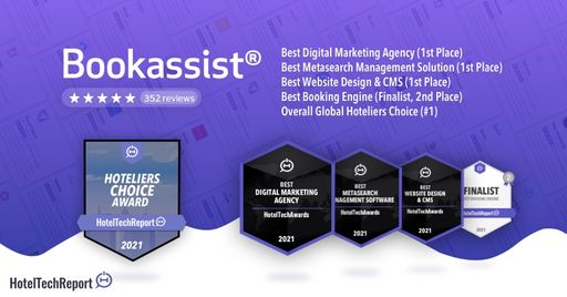  Bookassist - Hotel Tech Awards 2021 - Hoteliers Choice Award