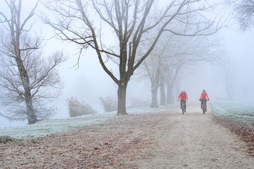 Vorschau Bild von Bild zeigt: Winterradeln in der Region Bad
Radkersburg ist ein Hit.