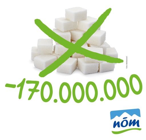  NÖM spart 170 Millionen Stück Würfelzucker