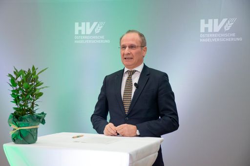 Vorschau Bild von Dr. Kurt Weinberger, Vorstandsvorsitzender der
Österreichischen Hagelversicherung