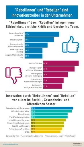 Hernstein Management Report - "Rebellinnen" und "Rebellen" als Innovationstreiber in Unternehmen