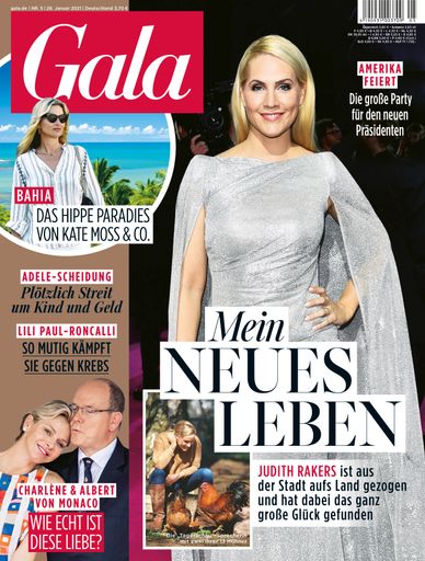 GALA Cover 5/2021 (EVT: 28. Januar 2021) / Weiterer Text über ots
und www.presseportal.de/nr/6106 / Die Verwendung dieses Bildes ist
für redaktionelle Zwecke honorarfrei. Veröffentlichung bitte unter
Quellenangabe: "obs/Gruner+Jahr, Gala"